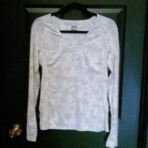 The North Face long sleeve running active top size medium